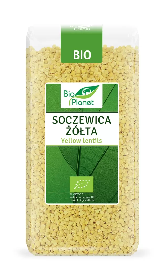 SOCZEWICA ŻÓŁTA BIO 400 g - BIO PLANET