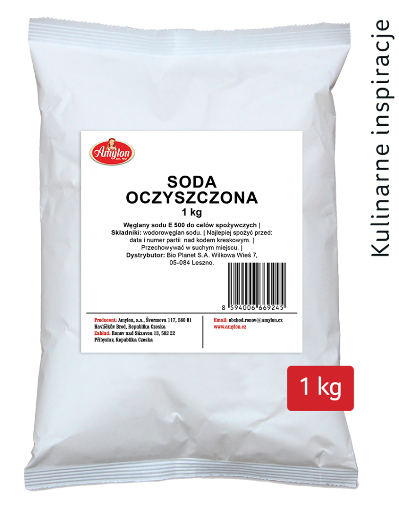 SODA OCZYSZCZONA 1 kg - AMYLON