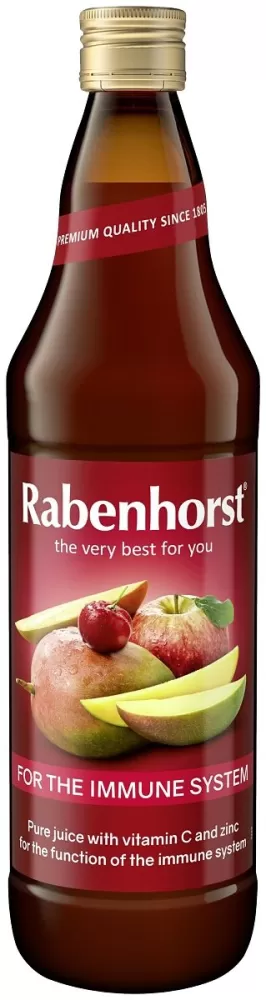 SOK WIELOOWOCOWY NFC Z CYNKIEM I WITAMINĄ C 750 ml - RABENHORST