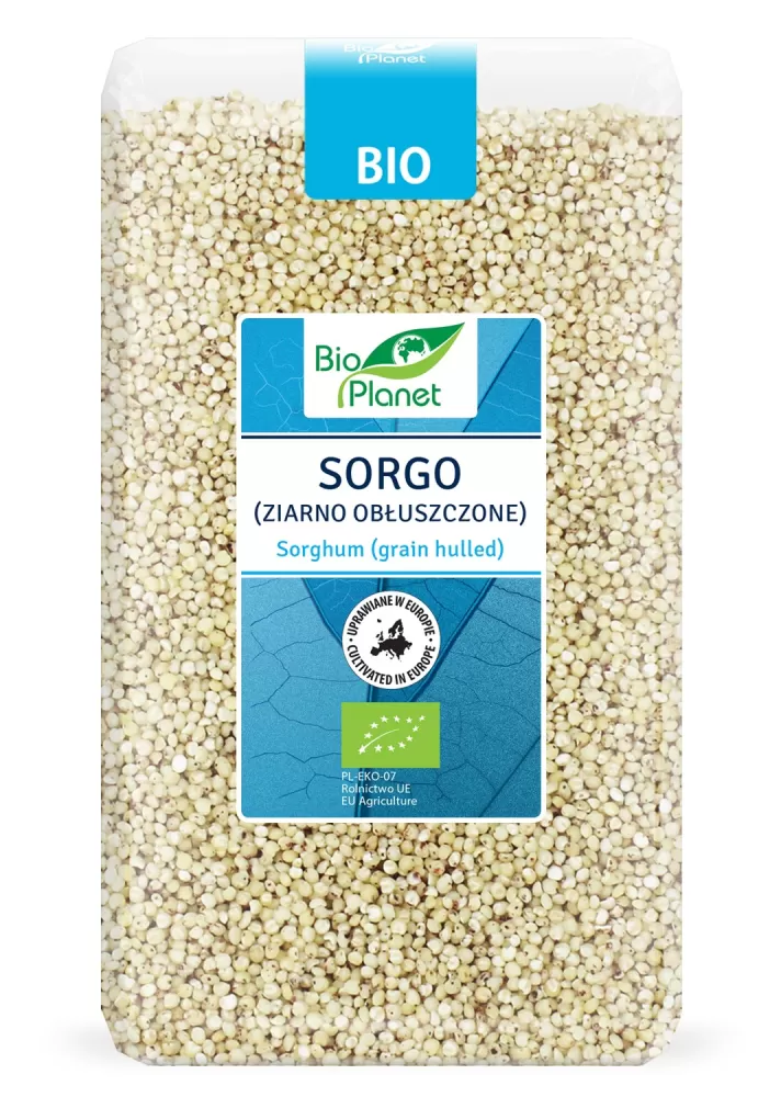 SORGO (ZIARNO OBŁUSZCZONE) BIO 1 kg - BIO PLANET