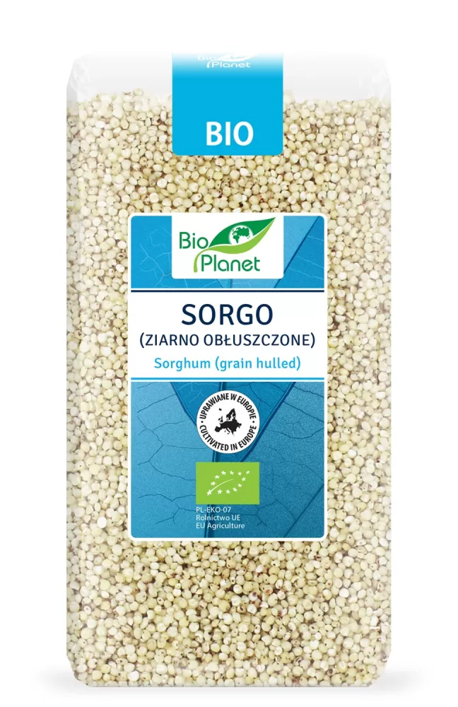 SORGO (ZIARNO OBŁUSZCZONE) BIO 500 g - BIO PLANET