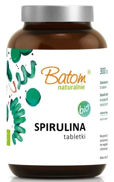 SPIRULINA BIO (400 mg) 300 TABLETEK – BATOM