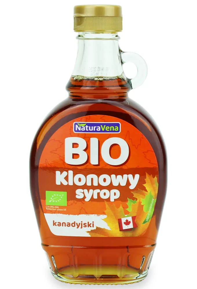 SYROP KLONOWY BIO 330 g (250 ml) - NATURAVENA