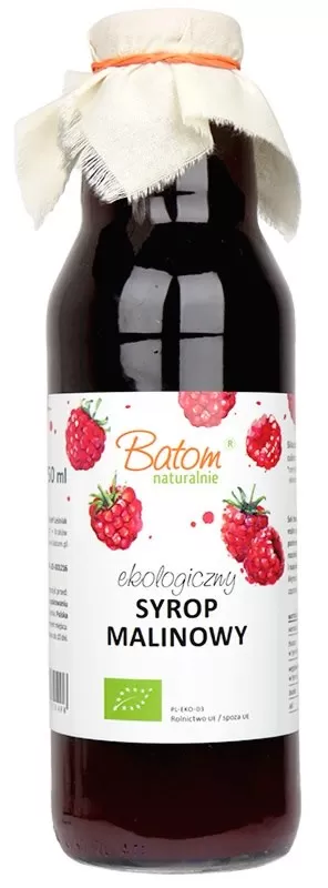 SYROP MALINOWY BIO 750 ml - BATOM