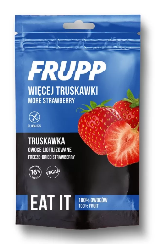 TRUSKAWKI LIOFILIZOWANE BEZGLUTENOWE 13 g - CELIKO (FRUPP)