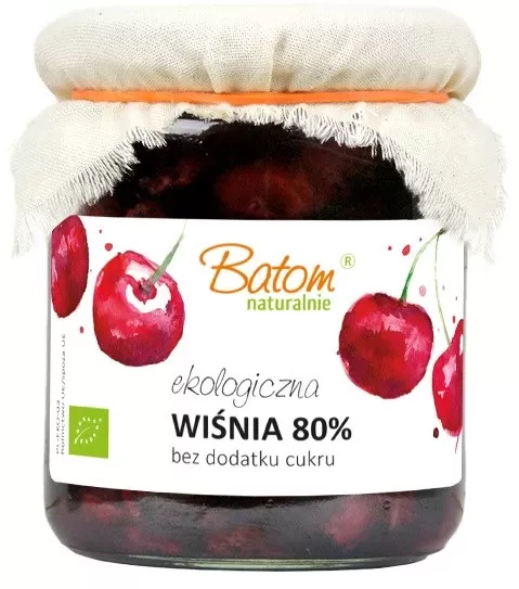 WIŚNIA 80 % BIO 260 g - BATOM