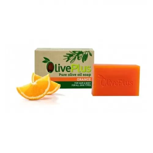 Mydło oliwkowe - pomarańcza 100g