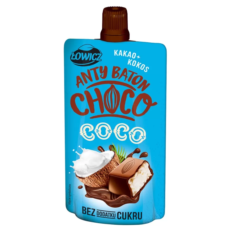Antybaton kokos, czekolada Łowicz, 100 g