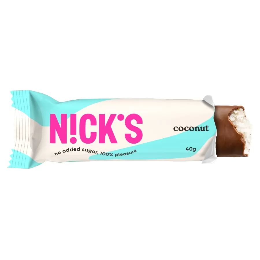 Baton kokosowy w czekoladzie mlecznej Nick&#39;s, 40g