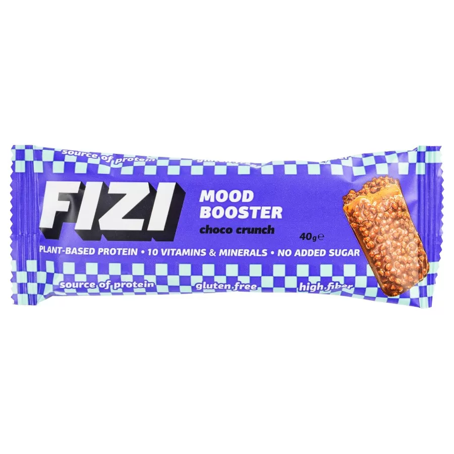 Baton w polewie czekoladowej „CHOCO CRUNCH” FIZI, 40g