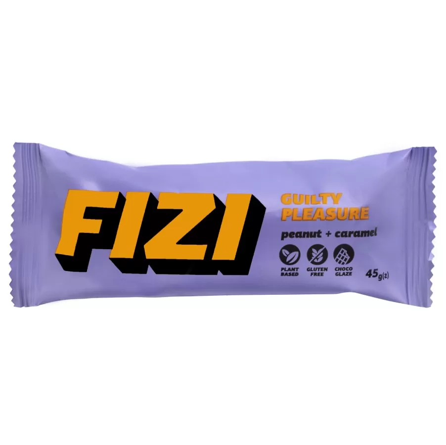 Baton w polewie czekoladowej PEANUT + CARAMEL&quot; FIZI, 45g