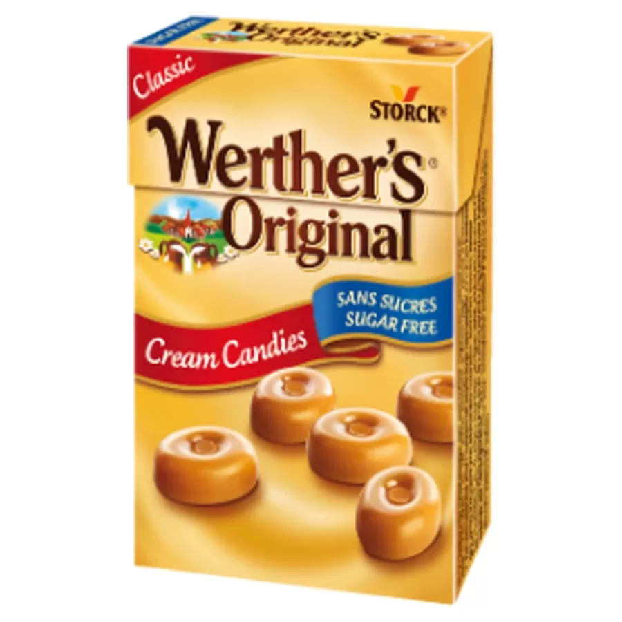 Karmelki o smaku śmietankowym bez cukru Werther’s Original, 42g