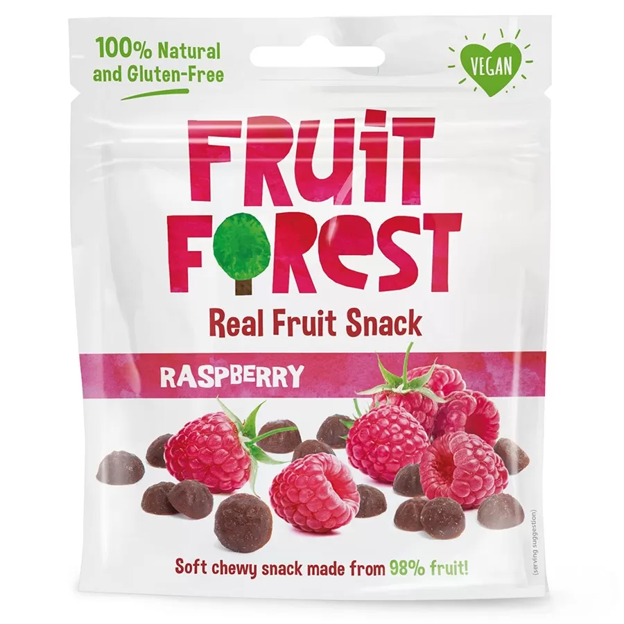 Owocożelki z maliną Fruit Forest, 30g