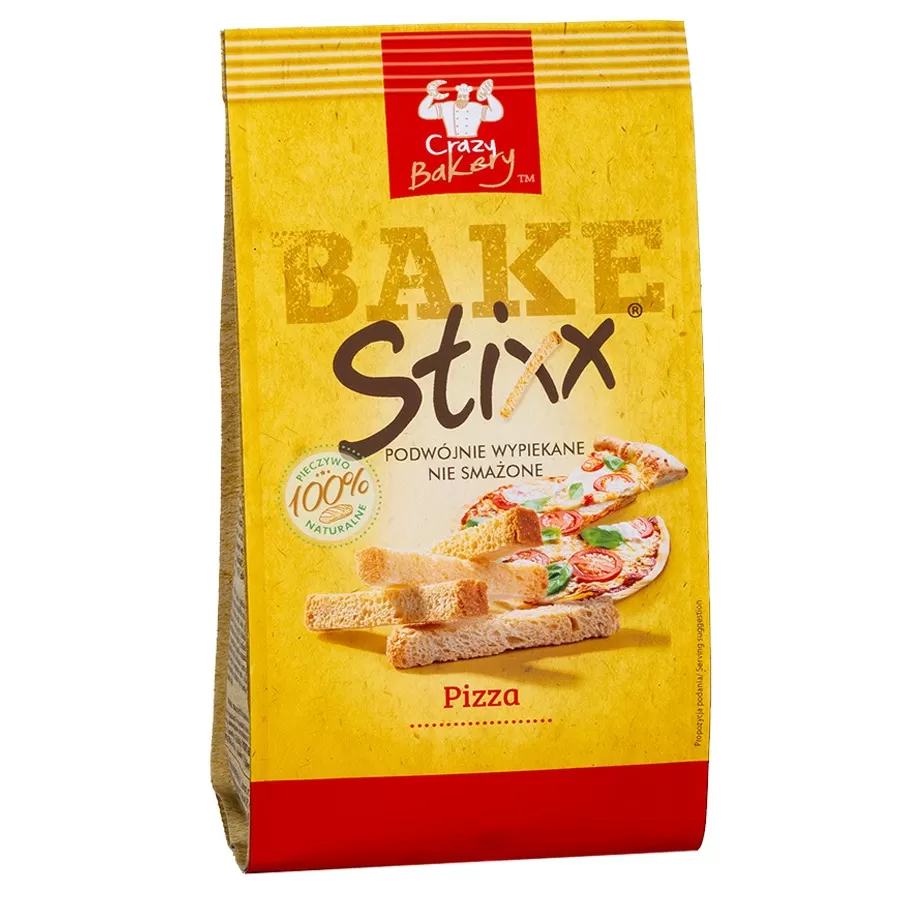 Paluszki chlebowe Pizza BAKE Stixx 60g