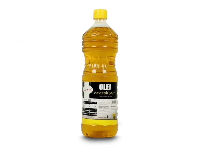 Olej rzepakowy zimnotłoczony 1Litr
