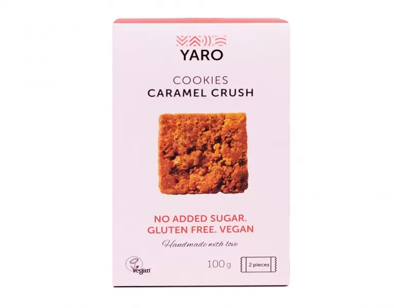Zestaw ciasteczek CARAMEL CRUSH 100g - YARO