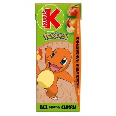 Napój o smaku mandarynka z brzoskwinią Kubuś, 200 ml