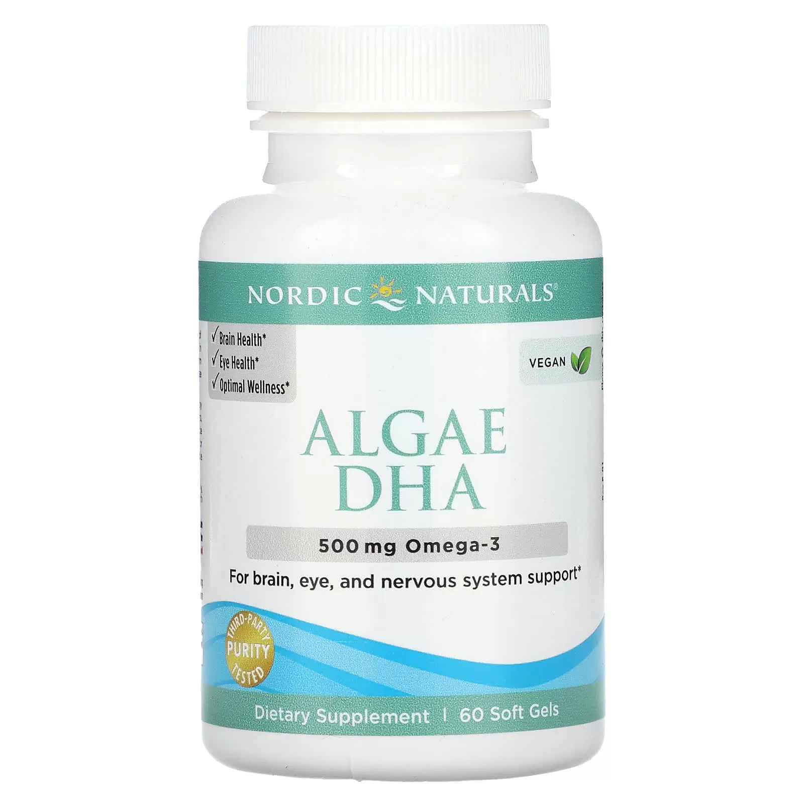 Nordic Algae DHA 500mg 60 Kaps