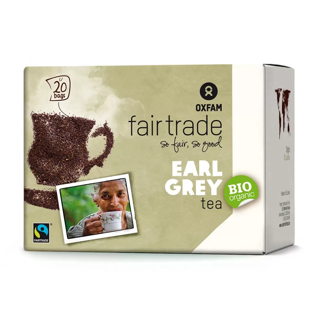 Herbata Czarna Earl Grey Fair Trade BIO (20 x 1,8 g) 36 g - Oxfam