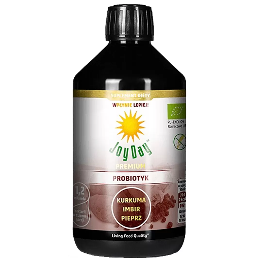 Kurkuma Imbir Pieprz - Probiotyk BIO 500 ml