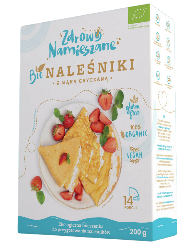 Bezglutenowa Mieszanka do Naleśników BIO 200 g