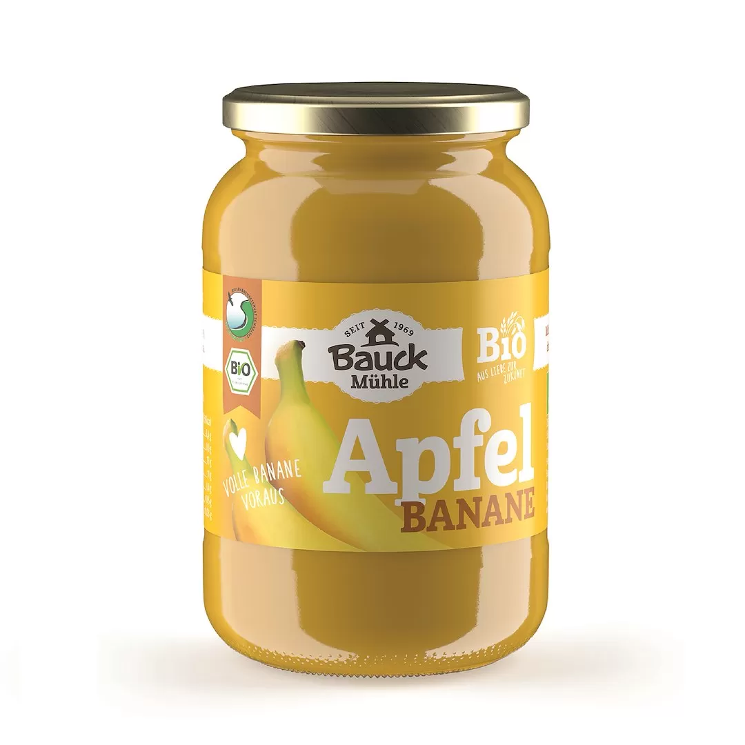 MUS JabŁko - Banan BEZ Dodatku CukrÓw BIO 360 g - Bauck Muhle