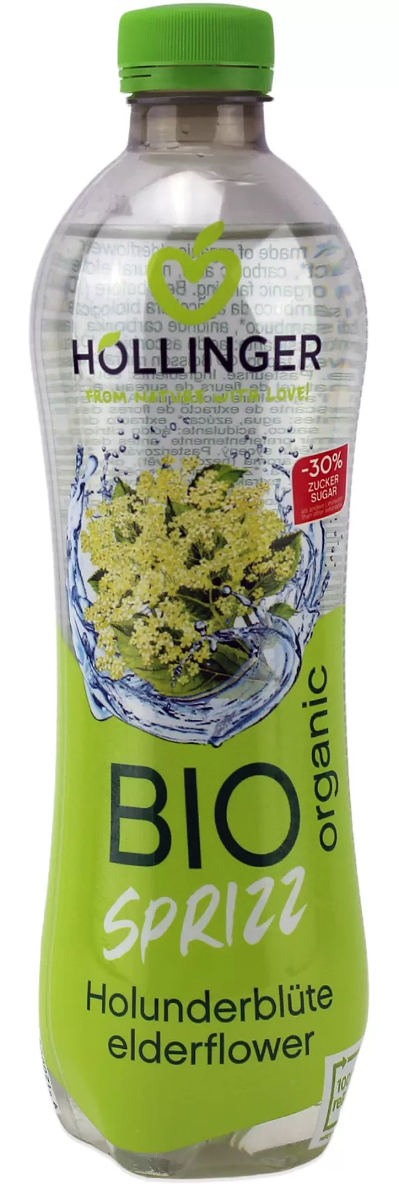 NapÓj Gazowany O Smaku KwiatÓw Czarnego BZU 30 % Mniej Cukru BIO 500 ml