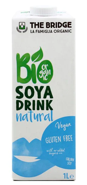 NapÓj Sojowy BEZ Dodatku CukrÓw Bezglutenowy BIO 1 L - THE Bridge