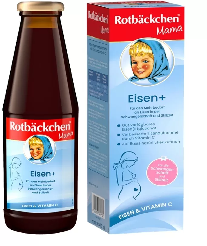 NapÓj Z Żelazem DLA Kobiet W CiĄŻy I KarmiĄcych 450 ml - Rotbackchen