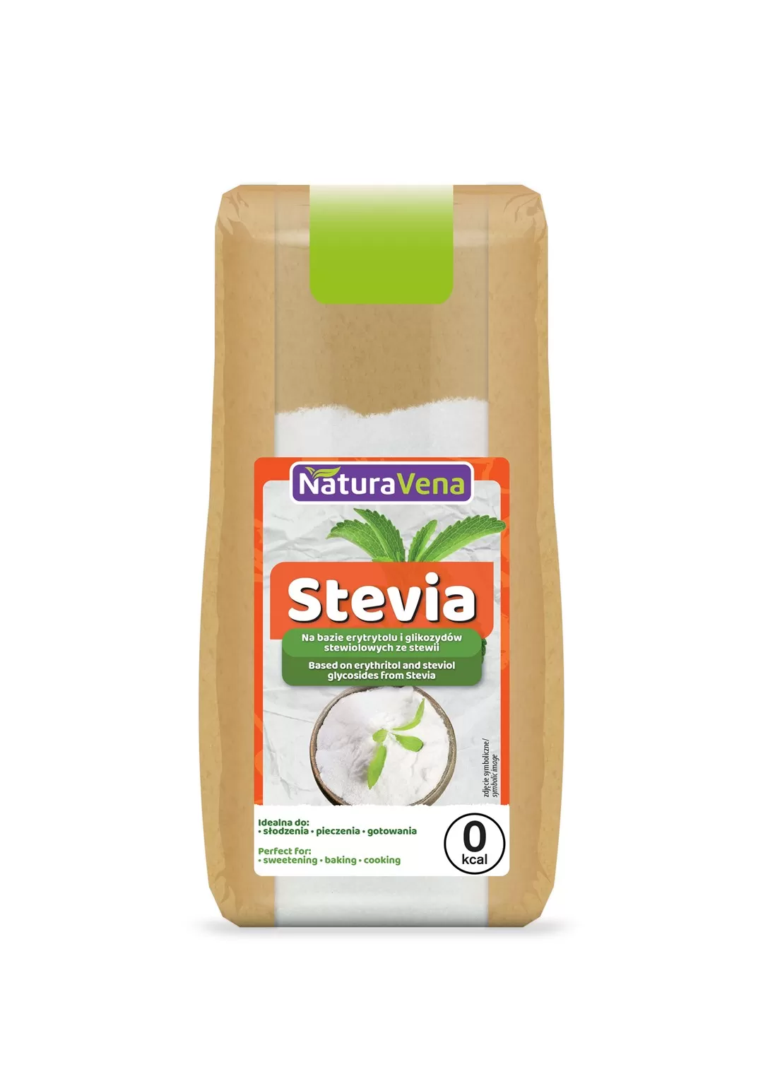 Stevia (NA Bazie Erytrytolu I GlikozydÓw Stewiolowych ZE Stewii) 150 g