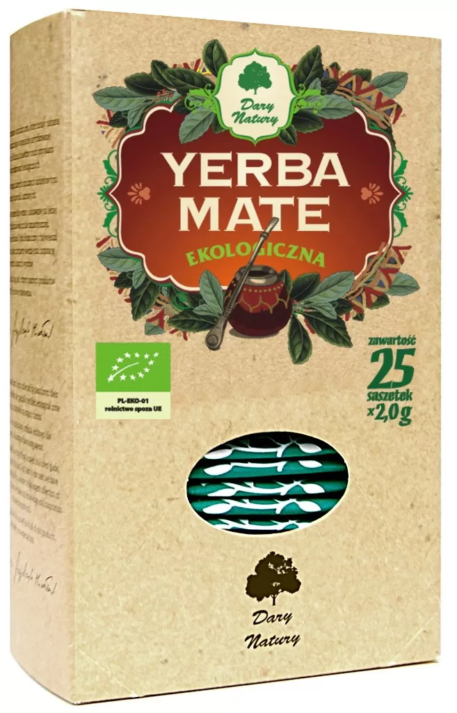 Yerba Mate BIO (25 x 2 g) 50 g - Dary Natury