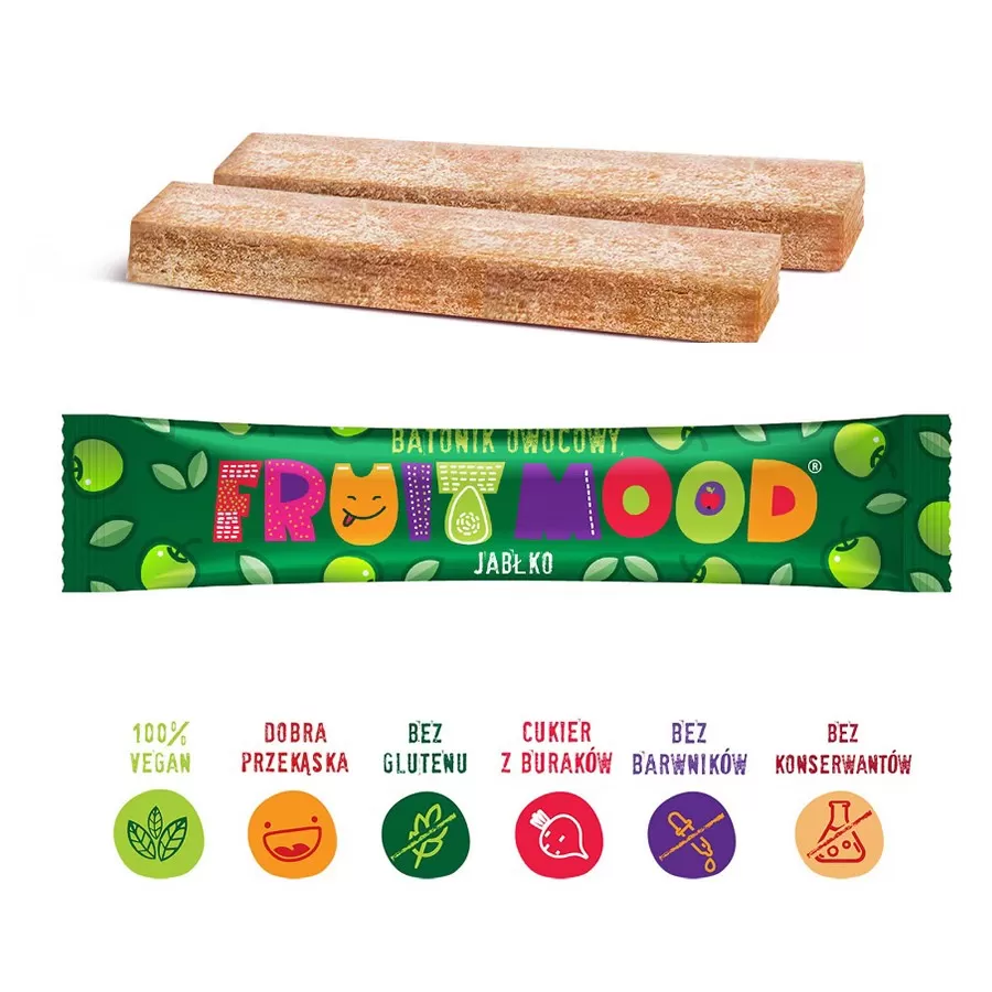 Batonik Owocowy - Jabłko Fruit Mood 20g