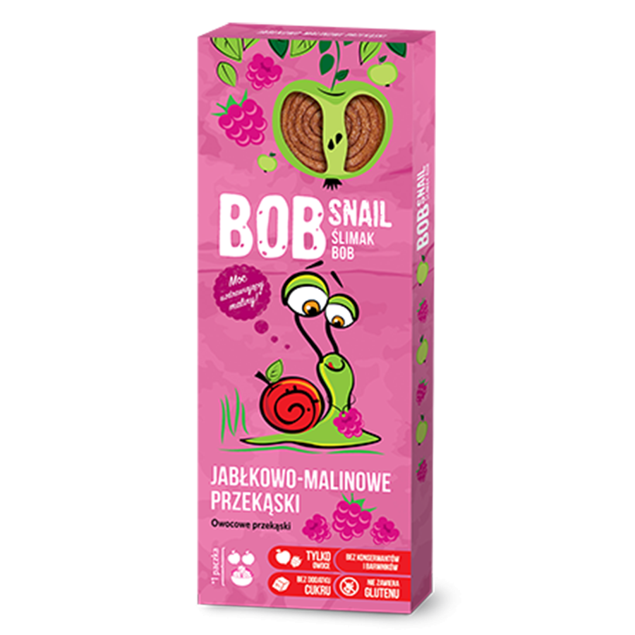 Bob Snail jabłko-malina, 30g