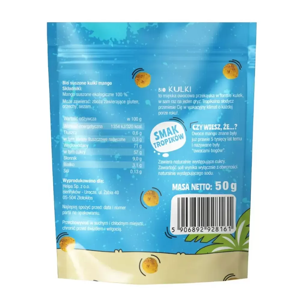 Kulki Mango Helpa Bio, 50g